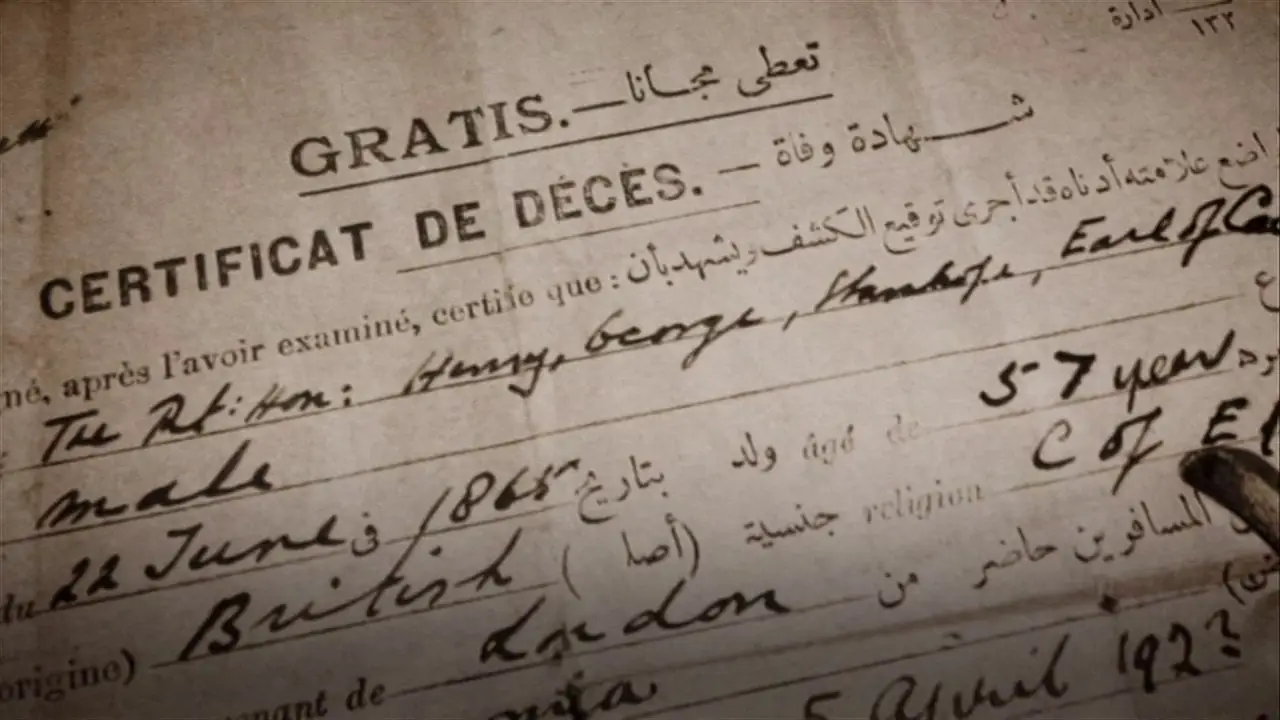 Standbild aus dem Film Howard Carter